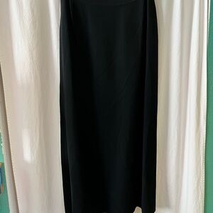 Adrienne Vittadini Classico black skirt